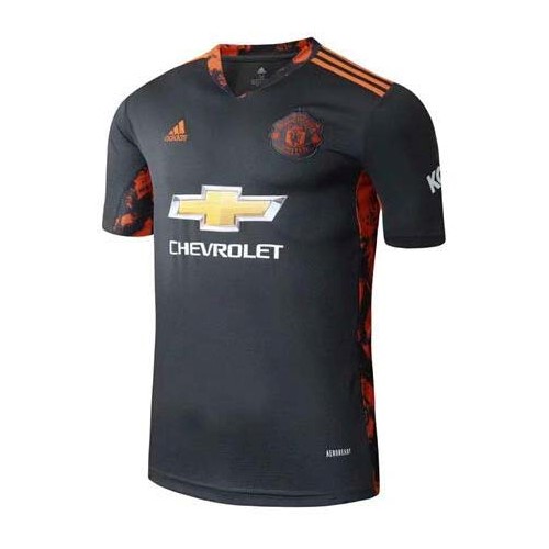 Tailandia Camiseta Manchester United Primera Equipación Portero 2020-2021 Gris